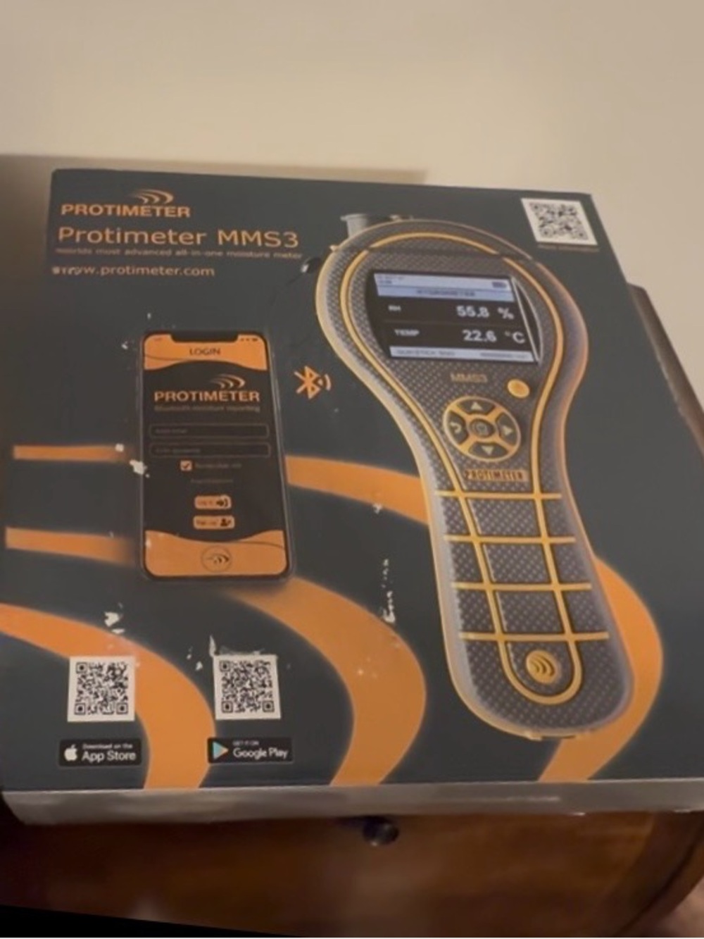 Protimeter MMS3 moisture meter/thermal hygrometer NWT.